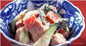 里芋と鶏肉の西京煮