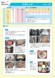 乳和食 大量調理レシピ　牛肉じゃが