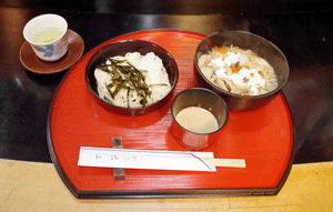  白石市特産「うーめん」のつけつゆをアレンジ