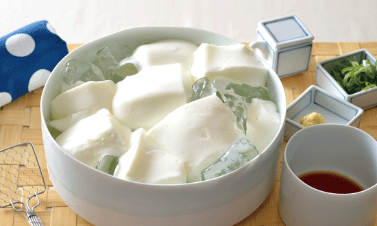 夏に食べたい栄養満点の牛乳豆腐