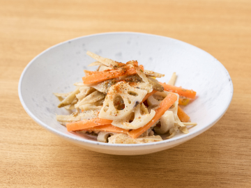 ごま香るミルクきんぴらごぼう