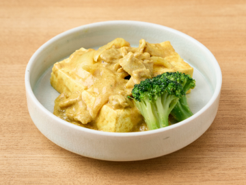 豆腐の和風カレーあんかけ