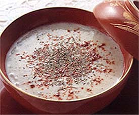 トルコ風ヨーグルトスープ