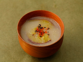 さつま芋の減塩とろみ汁